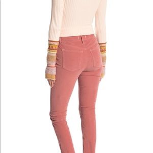 NW FP High Waist Skinny Corduroys In Modern Mauve